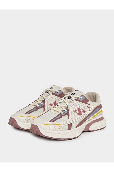 Styli Graphic Pattern Retro Chunky Sole Sneakers