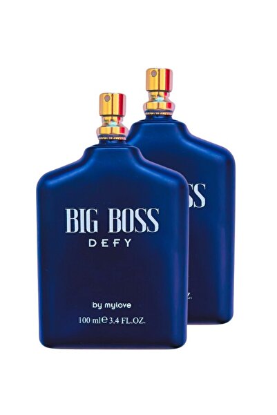 BIG BOSS Özel Yeni Seri Uzun Süre Kalıcı Edt Erkek Parfümü Defy 100 ml (2 Adet)