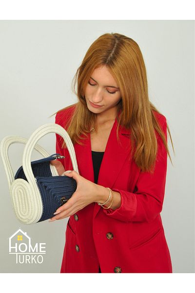 CARPELLA HOME Мини дамска чанта от портфолио от слама от юта, дамска чанта, чанта от юта Boho,