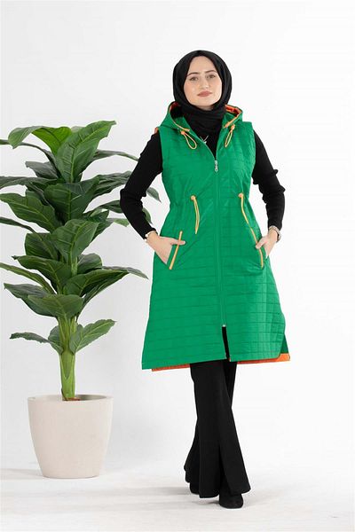 Sevitli سترة كابيتون-أخضر