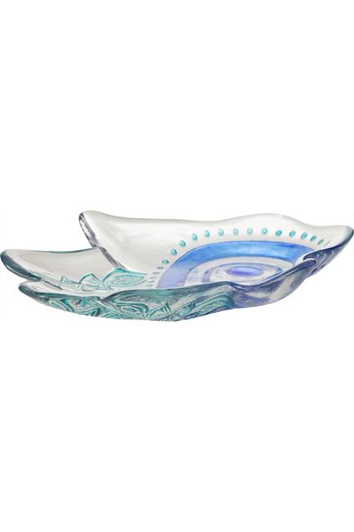 Mudo Concept Hamsea Blue Decorative Plate 27cm