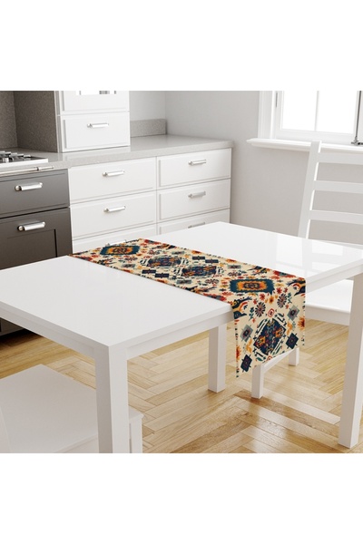 Else Dekor 40x140cm Ρετρό αυθεντικό ψηφιακό τυπωμένο κάλυμμα Runner χωρίς λεκέδες