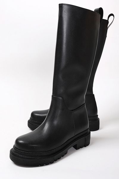 Liza Shoes Дамски ботуши Cora с цип отстрани A015-K2017