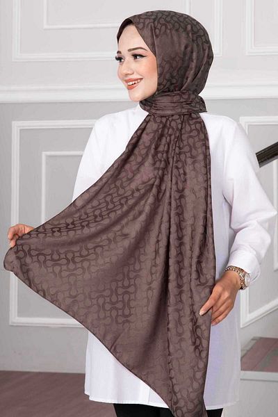 EBRUTESETTÜR Patterned Hijab Shawl
