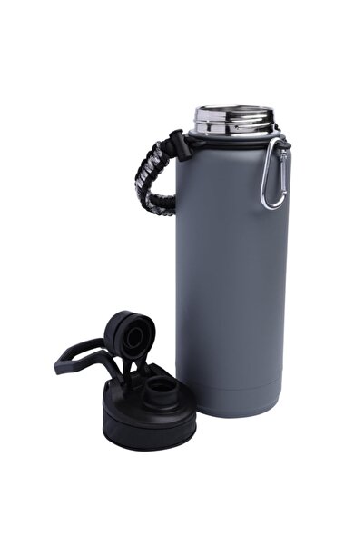 manna Zenith Chugger Stainless Steel Water Bottle with Carabiner