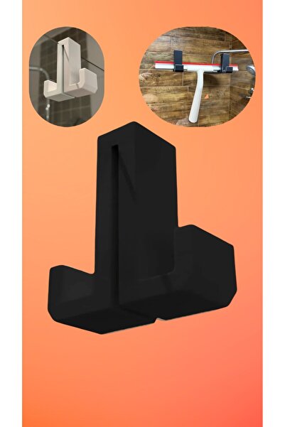 Bonolupo شماعة متينة مزدوجة الجوانب لزجاج كابينة الاستحمام - تصميم بسيط (سمك ...