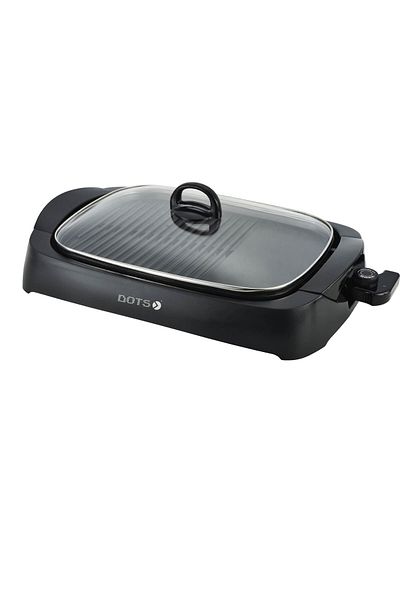 DOTS Healthy Electric Grill - 2000 Watt - Black
