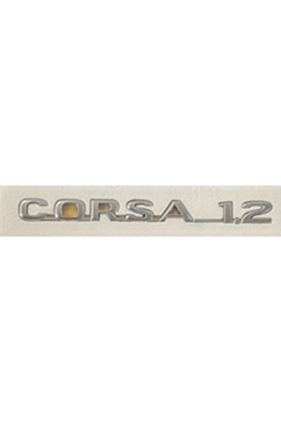 EDEXPORT OPEL Uyumlu CORSA 1.2 Krom Yazı