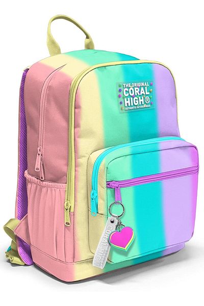 Yaygan Jvnna High Color Striped Patterned School Backpack 23630 Shpjvn 646268