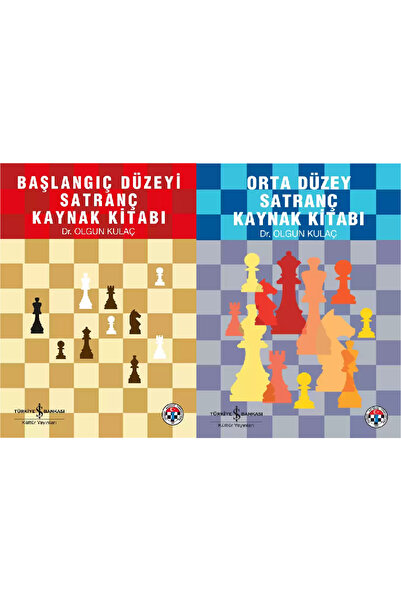 TÜRKİYE İŞ BANKASI KÜLTÜR YAYINLARI Başlangıç ve Orta Düzey İkili Satranç Kitabı Dr.OLGUN KULAÇ