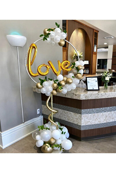 GözdeParti Çember ( Yuvarlak ) Balon Standı 160Cm