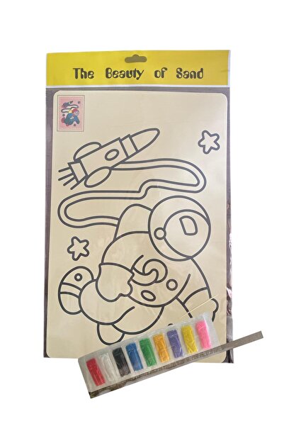 tuvval KUM BOYAMA SETİ ÇOCUK HOBİ BOYAMA SET