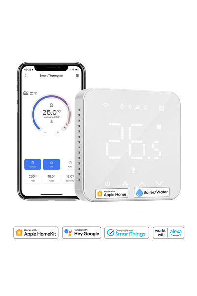 MEROSS Akıllı Iklimlendirme Paketi (AKILLI TERMOSTAT VE AKILLI SENSÖR SETİ)
