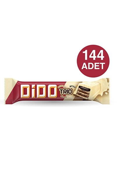 Ülker Dido Trio Beyaz Çikolatalı Gofret 36,5 gr 144'lü