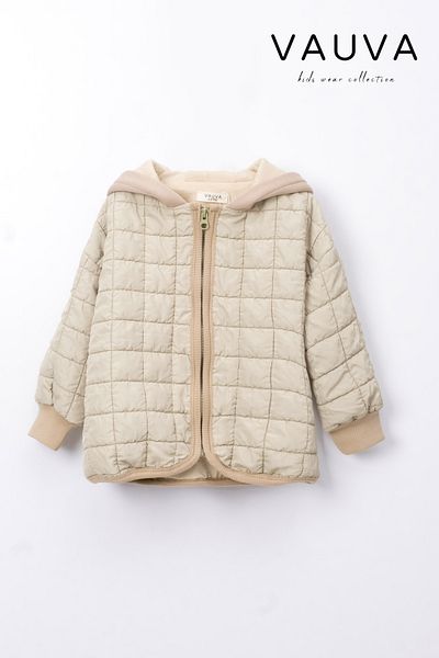 Vauva Children's Coat Girls Boys Waterproof Lined Coat-Raincoat