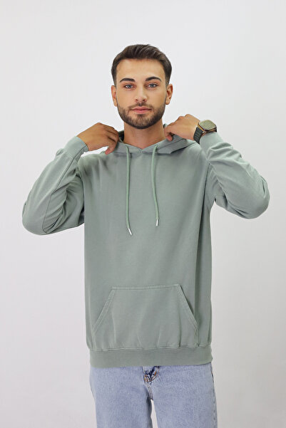 Diop العتيقة منقوشة للجنسين هوديي Sweatshirt