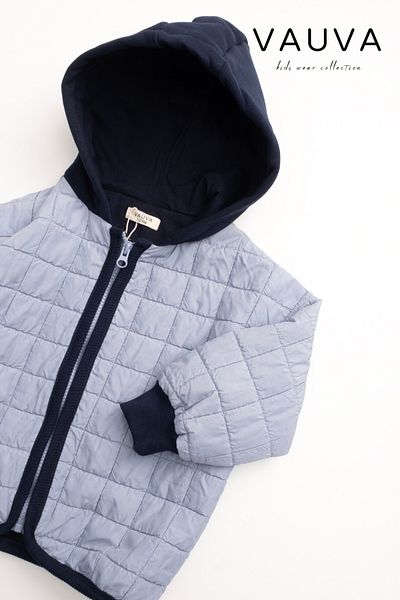 Vauva Children's Coat Girls Boys Waterproof Lined Coat-Raincoat