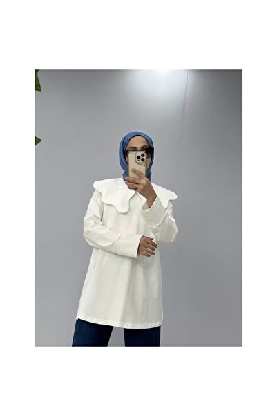 OllaCollection Çiçek Yaka Tunik Touche