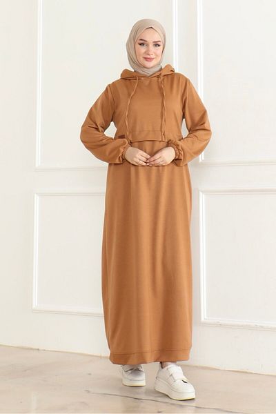 Nevayla Moda Αθλητικό κοστούμι Camel Combed Cotton Crested - E0501