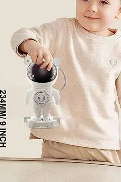 CİYU Astronot gece lambası projektör dinlendirici ses hoparlör