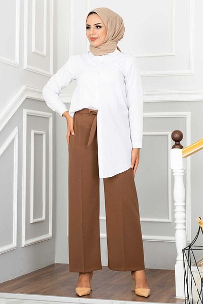 EBRUTESETTÜR Wide Leg Hijab Trousers