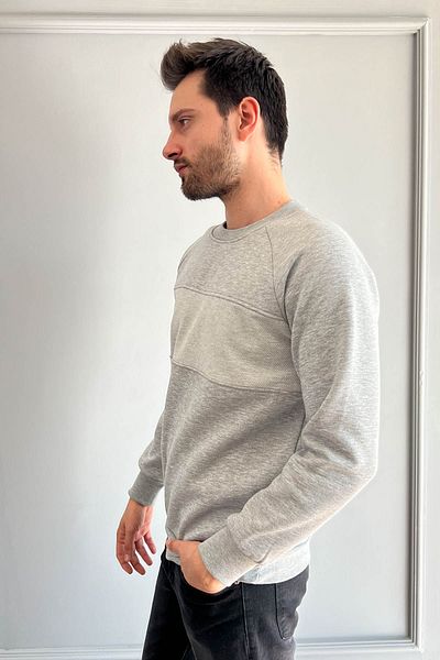 ModaPlaza Мъжки суитшърт Garnish 3 Rope 5783