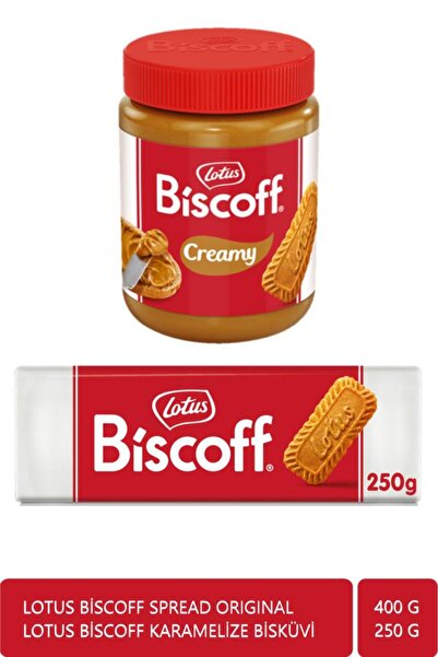 Lotus BISCOFF 250GR. + BISCOFF SPREAD ORIGINAL 400 GR