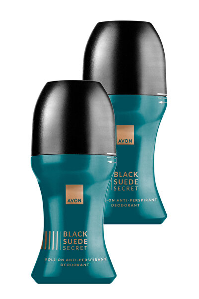 AVON Black Suede Secret Erkek Rollon 50 Ml. İkili Set