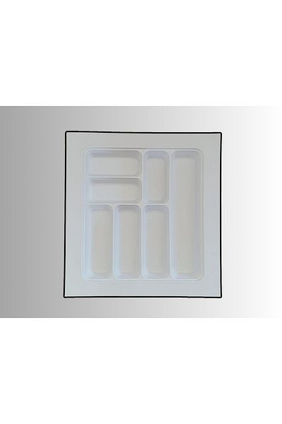 almital mobilya aksesuarları furniture accessories 47x49 εκ. Συρτάρι με 7 μάτια λευκό μαχαιροπήρουνα - Δωρεάν κοπή
