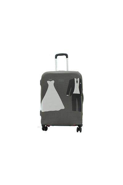 MY SARACİYE Bride and Groom Suitcase Cover