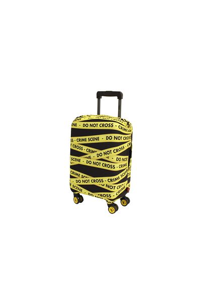 MY SARACİYE My Saddler 31 Luggage Cover, Suitcase Cover - Yellow Strips 31