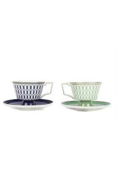Mikasa Moor Indigio 240Cc Teacup Set - Pack of 2
