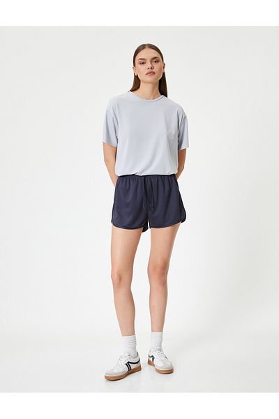 Koton Crew Neck Short Sleeve Basic Sports T-Shirt - Comfortable Fit