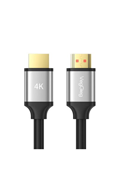 Veggieg 4K 30Hz 18Gbps HDR ARC HDCP HDMI 2.0 Kablo 10 Metre