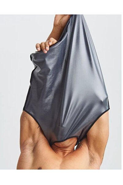 miresa Термобілизна, що сприяє спалюванню жиру, з полімерної тканини з ефектом корсету, чорного кольору