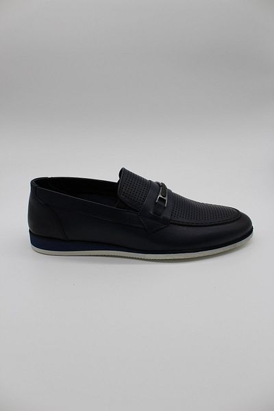 İmza Bleumarin închis, piele naturală, antică, Eva, cu cataramă, pantofi clasici1033230206