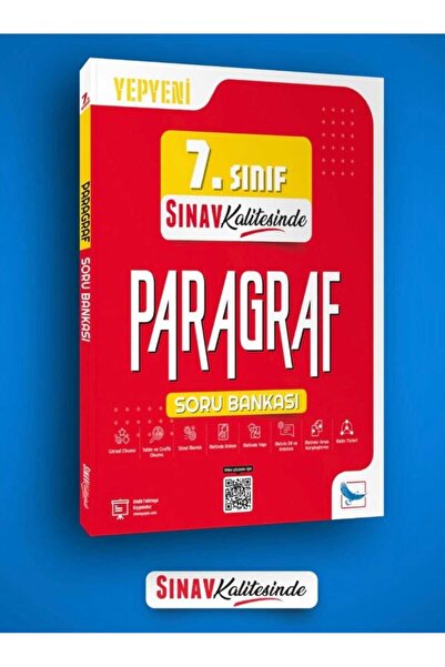 Sınav Yayınları SINAV KALİTESİNDE 7.Sınıf Paragraf Soru Bankası (degerkitap)