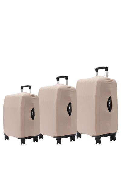 MY SARACİYE My Saracye - Large Center Cabin Size Cover Set, Beige Sand Color