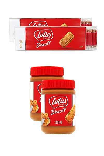 Lotus Bıscoff 50*6,25gr.x 2 Adet Bıscoff Spread Orıgınal 400 gr X 2 Adet
