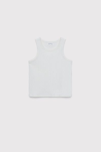BABOKAH (Kids Girl) Halter Collar Crop Top