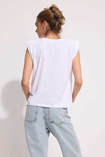 BABOKAH Αμάνικο μπλουζάκι με επένδυση ώμου