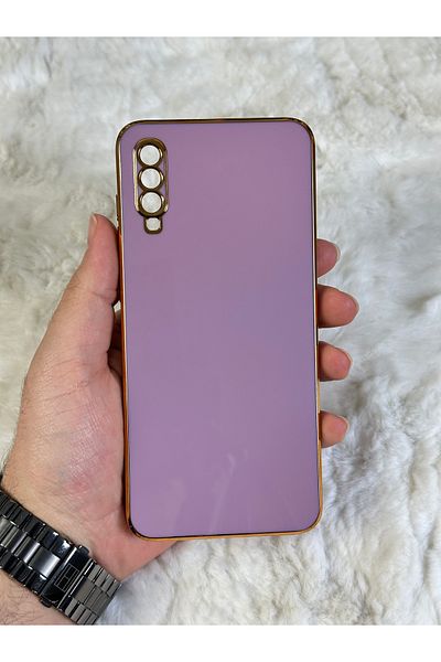 Vip Case Samsung Galaxy A70 - حافظة من السيليكون المقاوم للأوساخ والقابلة للمسح لحماية الكاميرا اللامعة