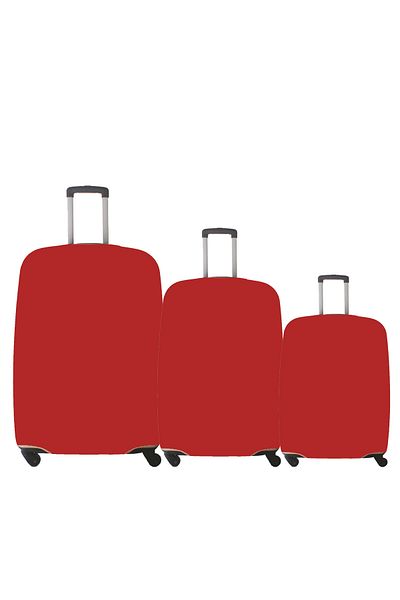 MY SARACİYE My Red Saddler Luggage and Suitcase Cover Set - Large, Medium, Cabin Size