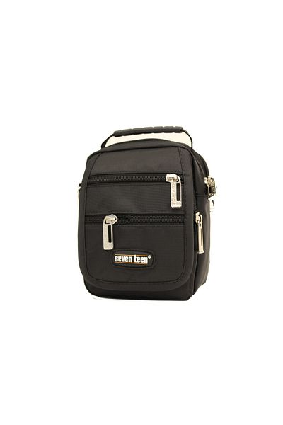 ARI Μαύρη ανδρική τσάντα Messenger 2443-syh