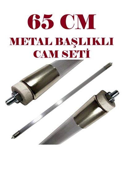 Norm Infrared Soba Için 2500w Rezistans Teli 65cm Montajlı Metal Başlıklı Cam...
