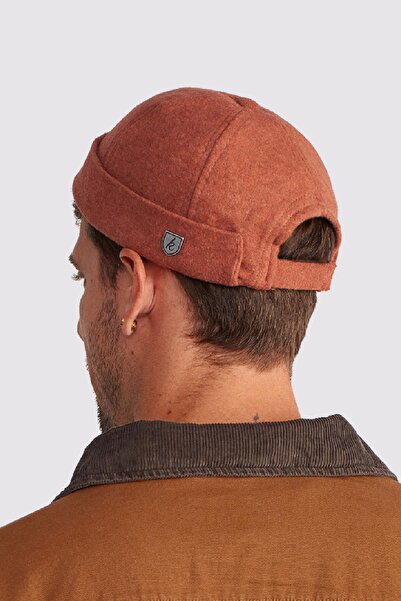 Külah قبعة دوكر من الصوف بدون حواف على طراز الشارع للرجال