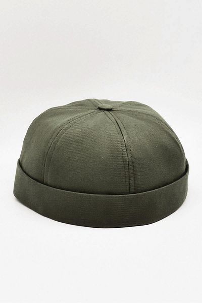 Külah Khaki 100% Cotton Cap Docker Hat