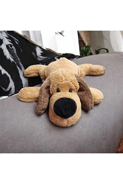 caps 75 Cm Yatan Sevimli Peluş Köpek Yastık & Uyku Arkadaşı & Oyuncak & Yumuş...