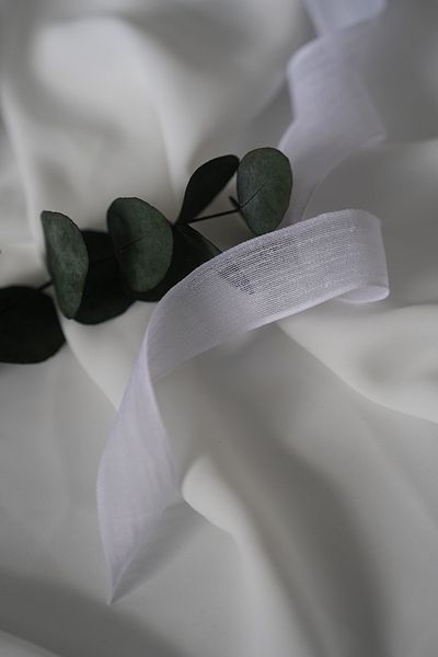 İstoria Bridal 3 Meter Nopeli Linen Ribbon