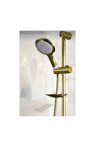 Eng Sürgülü Duş Seti Gold